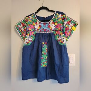 Frances Valentine Embroidered Top